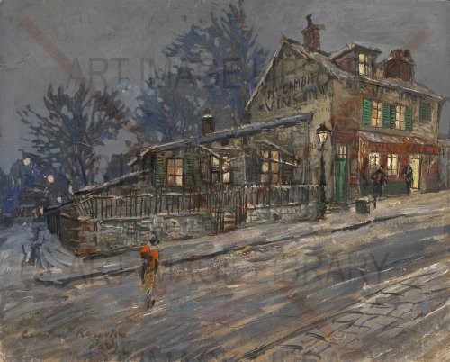 Image no. 3833: Rue de l`Abreuvoir, Montma... (Konstantin Korovin), code=S, ord=0, date=early 20th century