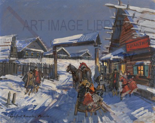 Image no. 3834: By the Gates. (Konstantin Korovin), code=S, ord=0, date=early 20th century