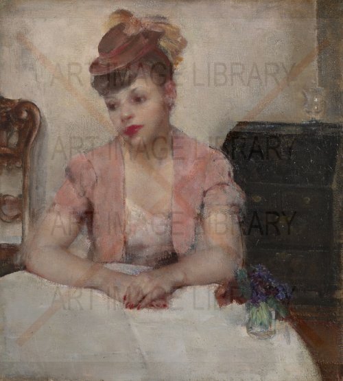 Image no. 3577: Female Portrait (Grigory Gluckmann, Grigorij Efimovic Glikman), code=S, ord=0, date=mid 20th century