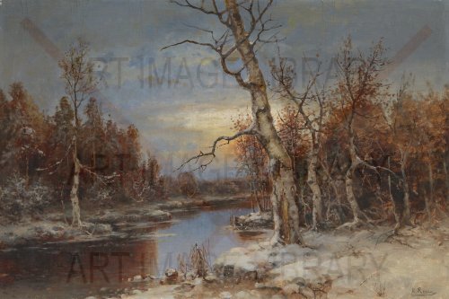 Image no. 3535: Winter Landscape (Karl Rosen), code=S, ord=0, date=early 20th century