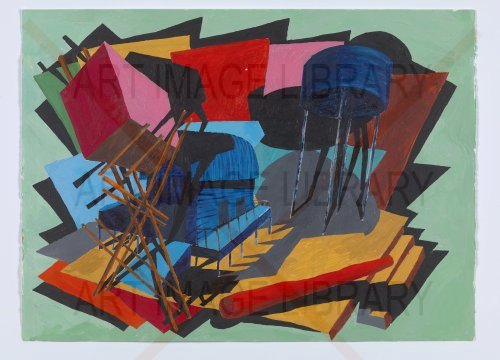 Image no. 4916: Untitled: Set 7. (bluewate... (Phyllida Barlow), code=S, ord=0, date=2020