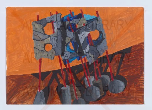 Image no. 4923: 4 drawing for ‘Industria... (Phyllida Barlow), code=S, ord=0, date=2020