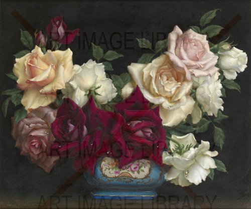 Image no. 3962: Still Life with Roses (Irene Klestova), code=S, ord=0, date=mid 20th century