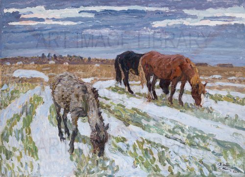 Image no. 4017: First Snow (Sergei Tkachev), code=S, ord=0, date=1986