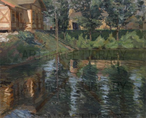 Image no. 4126: Pond by the Manor House (Sergei Vinogradov), code=S, ord=0, date=early 20th century