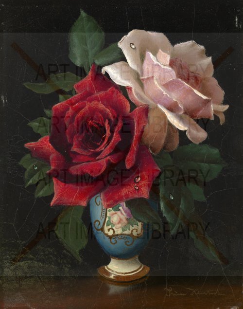 Image no. 4226: Red and Pink Roses (Irene Klestova), code=S, ord=0, date=mid 20th century