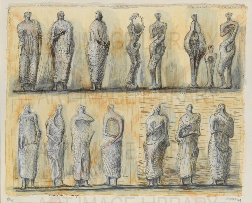 Image no. 3467: Standing Figures (Henry Moore), code=S, ord=0, date=1949