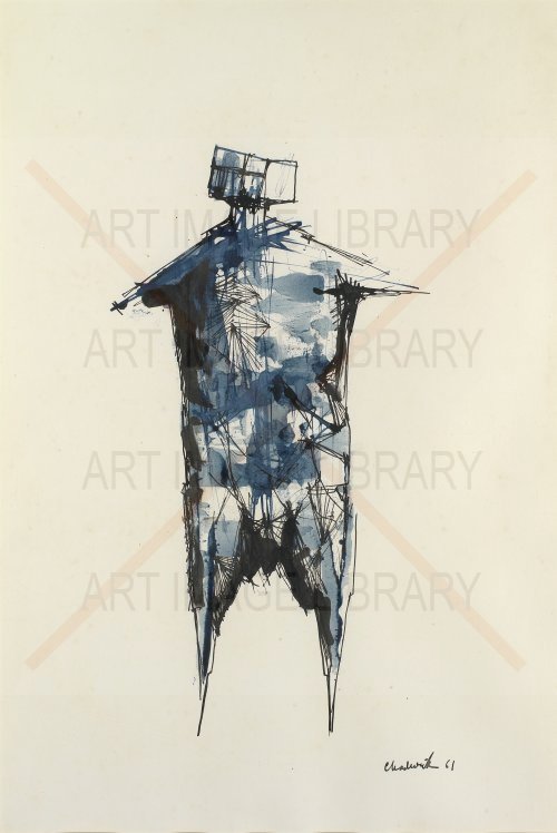 Image no. 5032: Drawing for Sculpture I (Lynn Chadwick), code=S, ord=0, date=1961